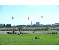 Der ehemalige Tempelhofer Flughafen