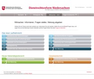 Online Konsultation zum Dienstrecht