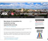 Ask Bristol Webseite